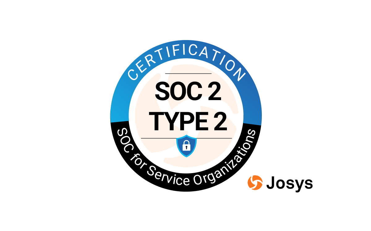 Josys SaaS Management Platform Achieves SOC 2 Type 2 Certification